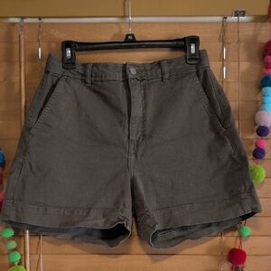Everlane Dark Green Women's Shorts